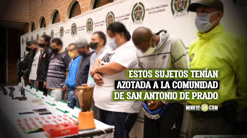 FOTOS Y VIDEO. Importante captura de 9 integrantes del combo “Limonar 1”, dedicados a la extorsión y venta drogas, entre otros delitos 1 capturas y judicializacion de miembros del Limonar 1