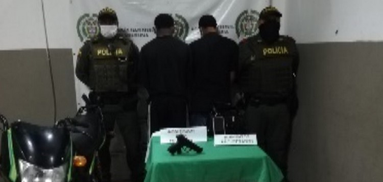 Capturas por hurto Apartadó