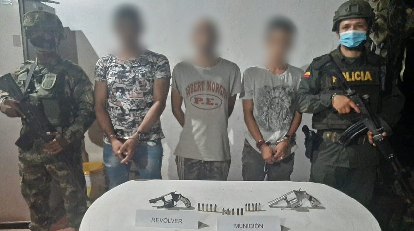 Capturas Tarazá 'Los Caparros'