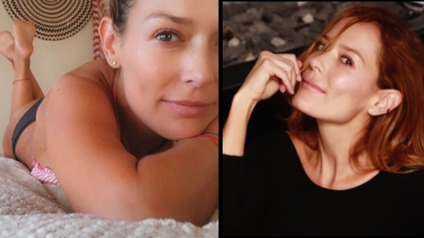 FOTOS: ¿Te partiste en dos?, Carolina Acevedo tiene intrigados a sus fans por ‘extraña’ imagen de sus piernas