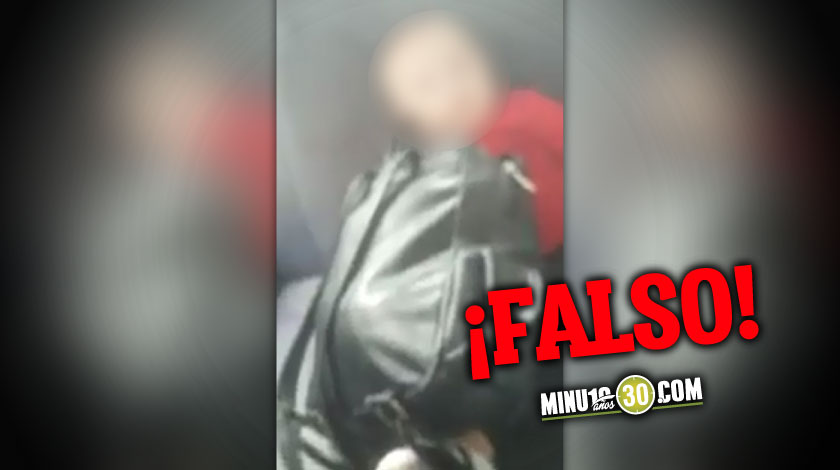 ¡Falso! Confirman que es falsa la denuncia viral de un bebé abandonado en un taxi de Medellín