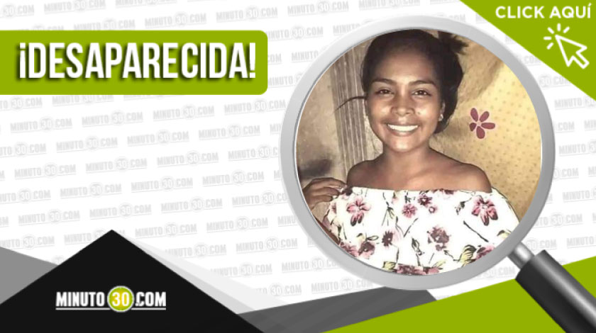 Lina Jiménez Rojas, vino a Medellín de paseo desde Ayapel y desapareció