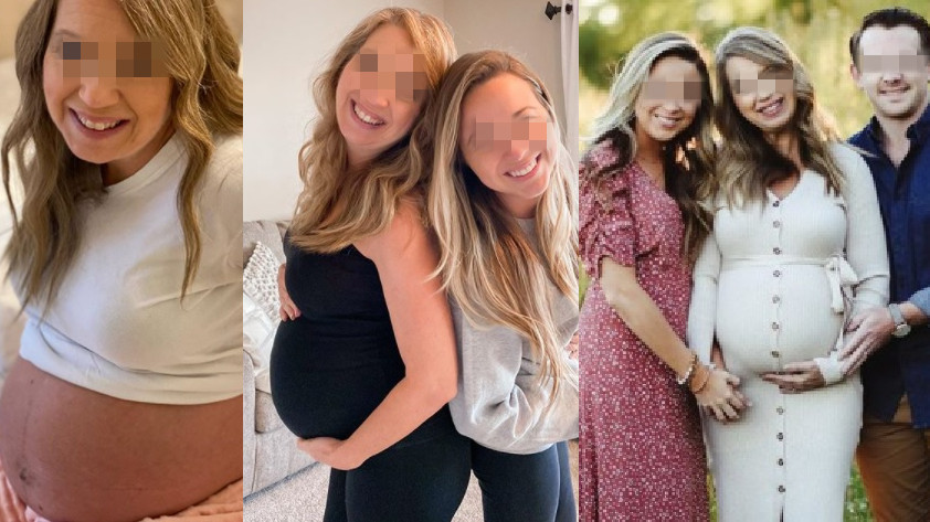 FOTOS: ¡Increíble! Mujer de 51 años dará a luz a su propio nieto, su hija no podía tener hijos y le prestó su vientre