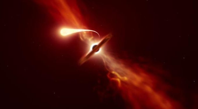 estrella explosion agujero negro