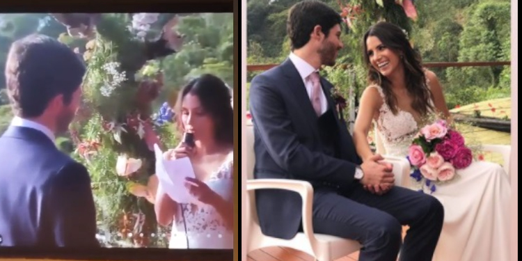 FOTOS: Con una romántica y campestre celebración, María José Valencia, hija de Jota Mario se casó