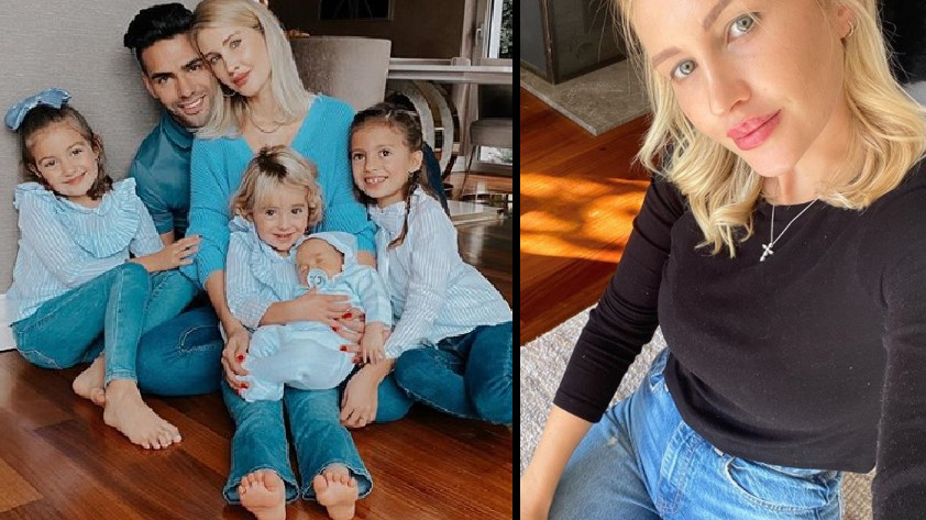 FOTOS: “Mi cuerpo después de un mes del parto”: Esposa de Falcao desmintió mito sobre la “perfección” luego de cesárea