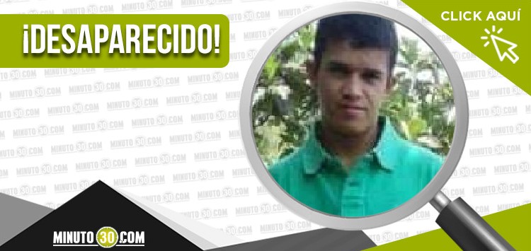 Desaparecido en barrio Florencia