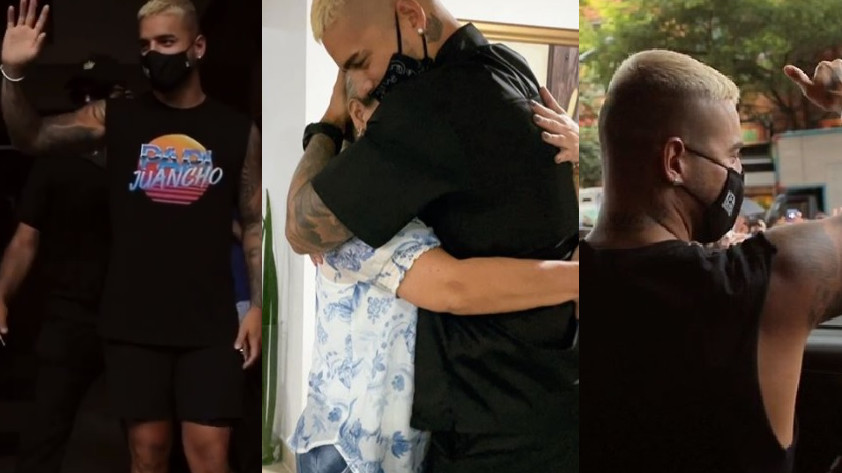 FOTOS: ¡Anda a ‘pie’! Maluma regresó a Medellín pero le pillaron su ‘lujoso juguete’ en Rionegro