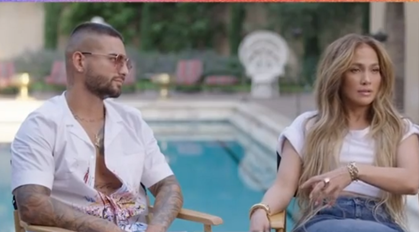 Jennifer López y Maluma confesaron de qué se están aprovechando con su nueva peli