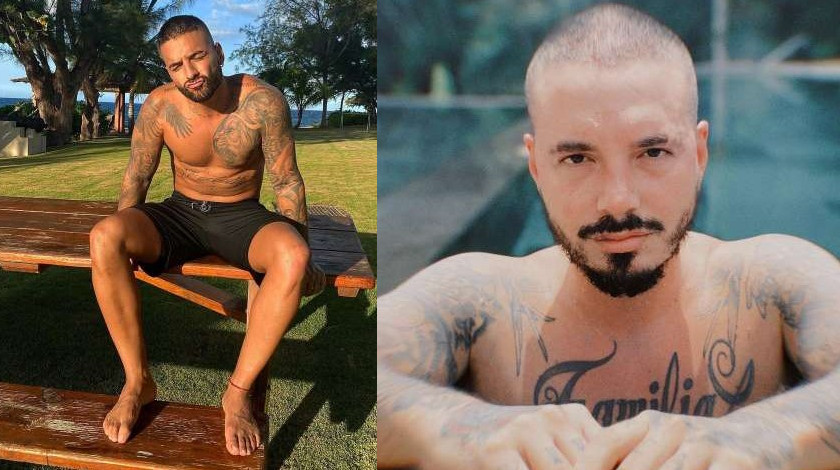 FOTO. ¿Quién es el favorito? Maluma dijo ser ‘el favorito’ y Balvin le dejó clarito que no