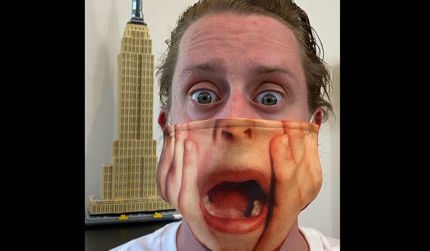 Macaulay Culkin: tapabocas Mi Pobre Angelito