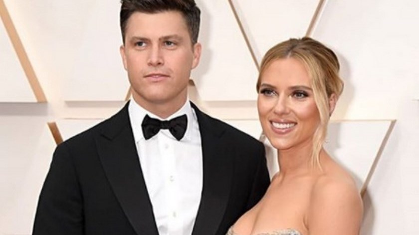 Por tercera vez, Scarlett Johansson se casó en secreto con Colin Jost
