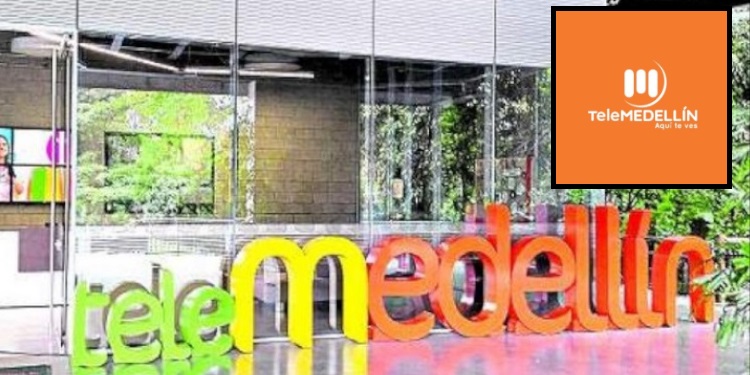 ¿Y el naranja? El cambio extremo en el logo de Telemedellín