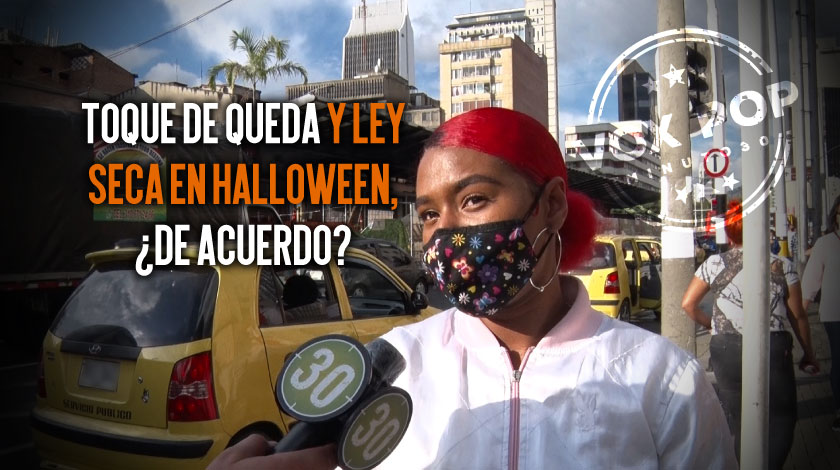 Video: “Muy triste, pero toca cuidarnos”, paisas sobre toque de queda en Halloween