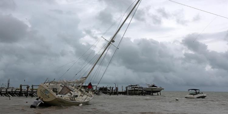 La tormenta Gamma toma fuerza al llegar al Golfo de México
