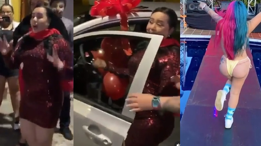 El regalo de cumple y la putifiesta de Yina