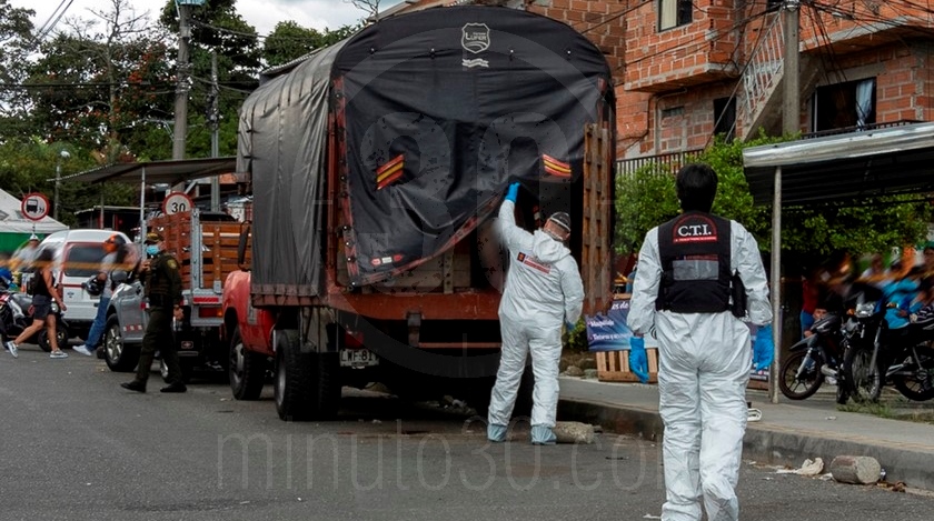 Muerto camión