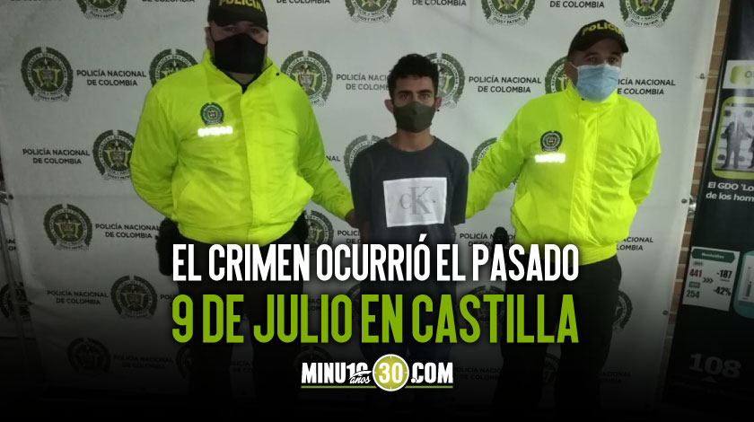 A prision un presunto sicario de los Los Mondongueros quien habria asesinado a un joven tatuador en Castilla 1