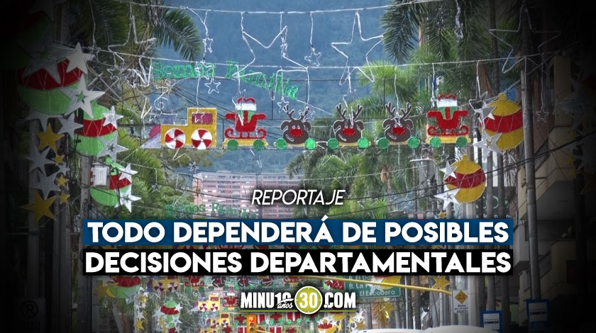 ¡Agéndese pues! En Envigado se planea encender el alumbrado navideño desde mitad de noviembre