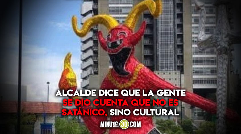 Alumbrados de la ciudad sí tendrán los diablos de Riosucio, que tanta polémica causaron