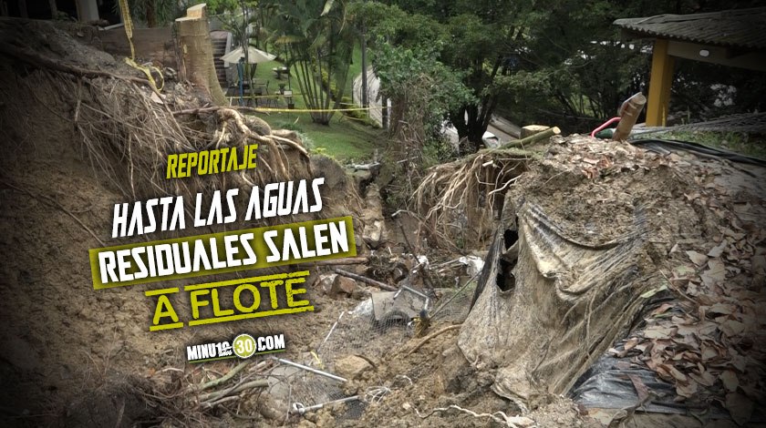 Video: Cada vez que llueve, la Loma del Indio vive un drama por culpa del desbordamiento de una quebrada