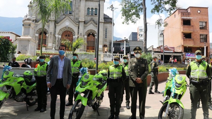 Fotos: La Estrella tiene nuevo cuadrante de Policía, y beneficiará a al menos 10 barrios 1 Cuadrante policia La Estrella