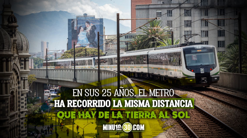 El Metro de Medellín celebra sus ‘ticinco’ años de servicio, y así ha sido su historia