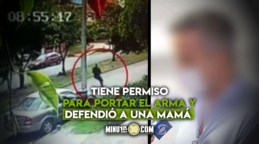 ¡Lo vetaron del colegio! El drama del señor que le disparó a ladrones a la salida de un colegio en Bogotá
