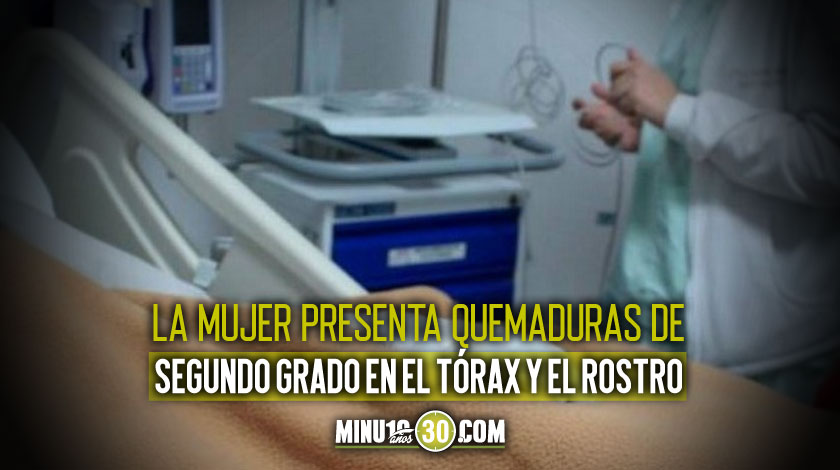 ¡Qué horror! En Manrique un sujeto roció con alcohol a su pareja y le prendió fuego 1 En Manrique un sujeto rocio con alcohol a su pareja y le prendio fuego