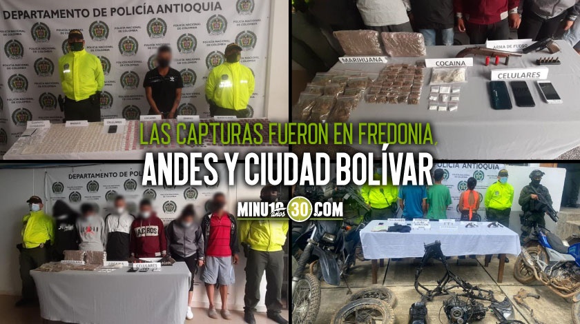 En el Suroeste antioqueño cogieron en flagrancia a 11 criminales del “Clan del Golfo” y diferentes grupos delincuenciales 1 En el Suroeste antioqueno cogieron en flagrancia a 11 criminales del clan del Golfo y diferentes grupos delincuenciales