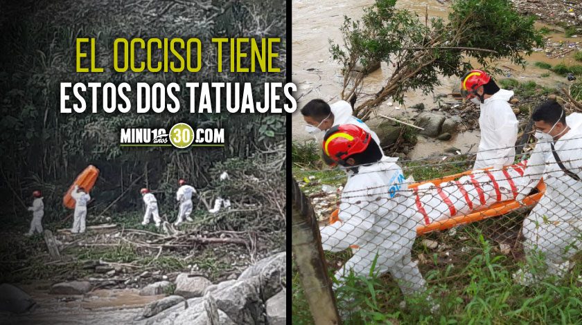 Encontraron un muerto en el rio Medellin a la altura de Barbosa