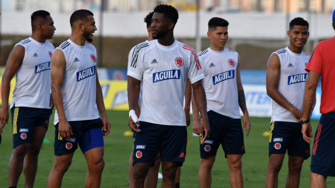 Entrenamiento Seleccion Colombia