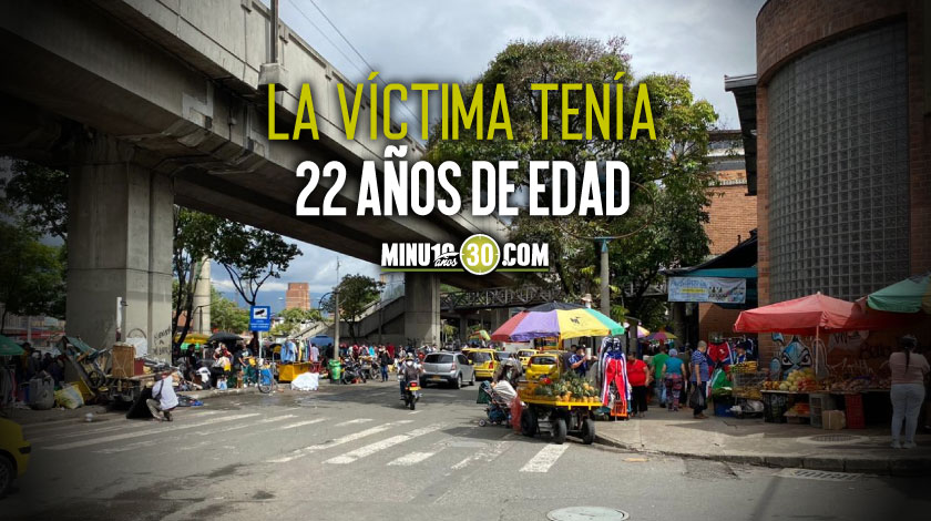 Escucharon unos tiros y luego encontraron un muerto en pleno centro de Medellin