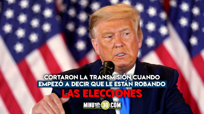 “Está diciendo mentiras”, medios estadounidenses censuran a Trump por hablar de fraude electoral