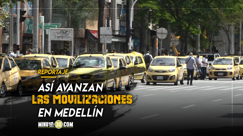 Video: “Hay aplicaciones trabajando a precio de huevo”, lo que piden taxistas en este paro nacional