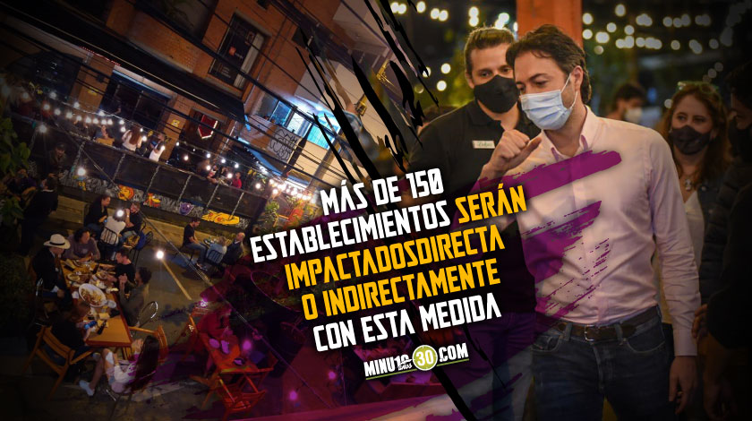 ¡Quedó muy bonito! Peatonalizan dos vías en El Poblado para consolidar más espacios abiertos y bioseguros