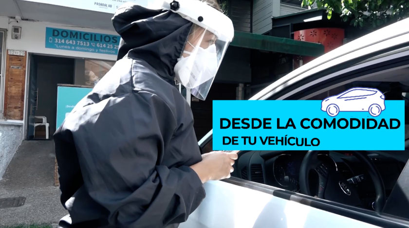 Llega TEST CAR COVID: una alternativa para hacerse las pruebas rápidas de COVID desde el vehículo