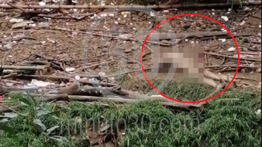 EN FOTOS: Entre basura fue hallado un cuerpo a la orilla del Río Medellín, a la altura de Barbosa 13 MUERTO EN EL RIO A LA ALTURA DE BARBOSA 2