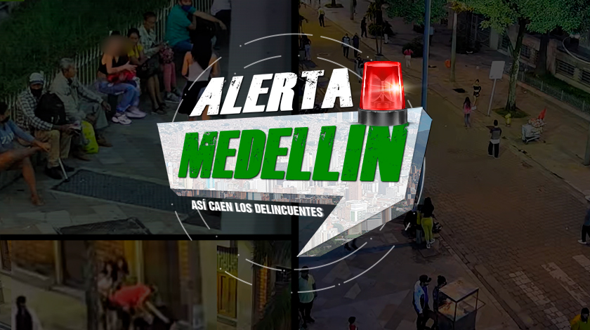 EN VIDEO: ¡Sin piedad! Entre 4 mujeres rodean y tumban a un hombre para robarle sus pertenencias 1 Alerta Medellín