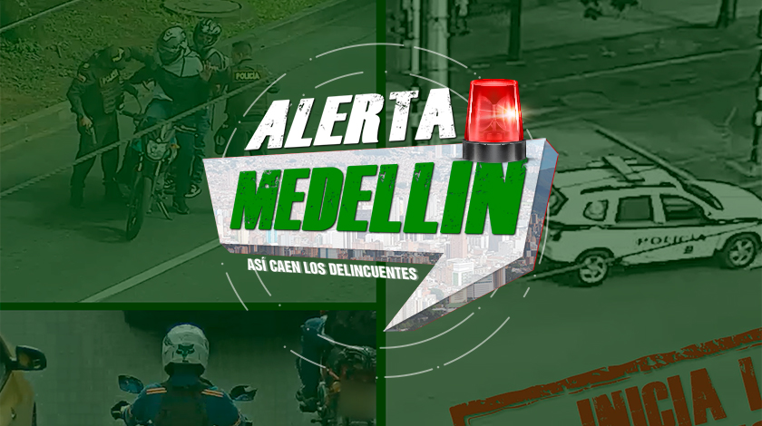EN VIDEO: ¡A la cárcel! Los pillaron en El Poblado con arma traumática y un celular robado 1 Alerta Medellín