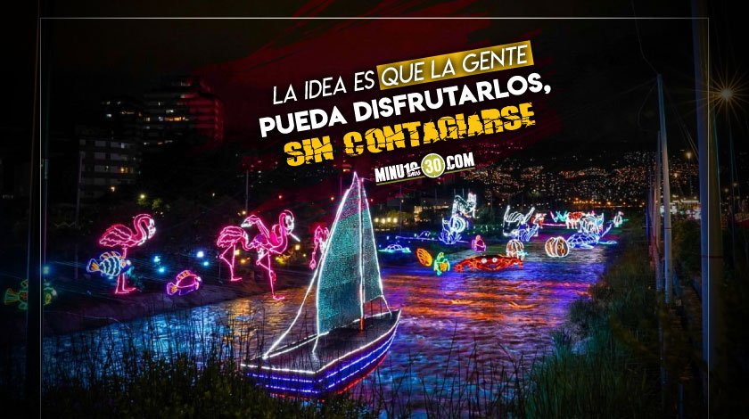 Pese a que vuelven los alumbrados al río, este año no se podrá vender comida en los corredores