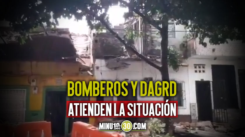 Video: ¡Qué susto! Dos casas en Manrique se desplomaron parcialmente, y hay tres heridos