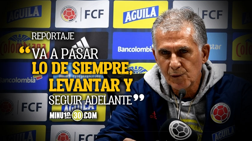 Queiroz descarta que las recientes derrotas tengan consecuencias, a pesar de que fueron “durísimas” 1 Queiroz descarta que las recientes derrotas tengan consecuencias a pesar de que fueron durIsimas