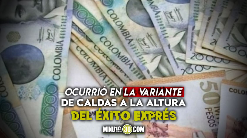 ¡Se robaron una millonada! Cuando hacían mantenimiento de un cajero ladrones se llevaron el efectivo 1 Robo a personal de empresa de valores en Caldas
