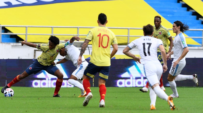Así terminó el año la Selección Colombia, en el ranking de la Fifa 1 Seleccion Colombia vs Uruguay en la Eliminatorias 9