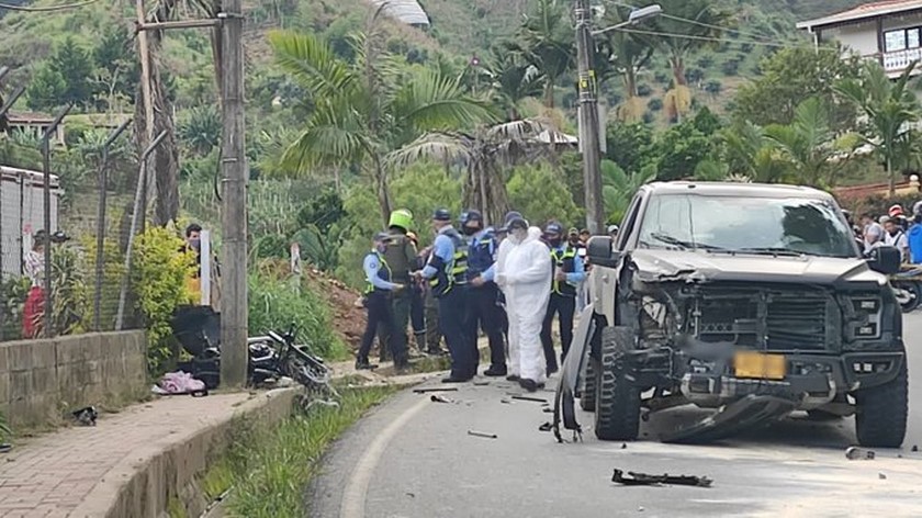 FOTO: Accidente de tránsito en la vía El Peñol-Guatapé deja un muerto
