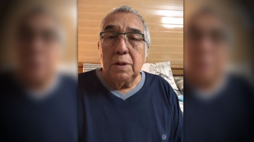 VIDEO: “Sigue enfermita en la clínica”: Alci Acosta está superando el covid pero se preocupa por la salud de su esposa