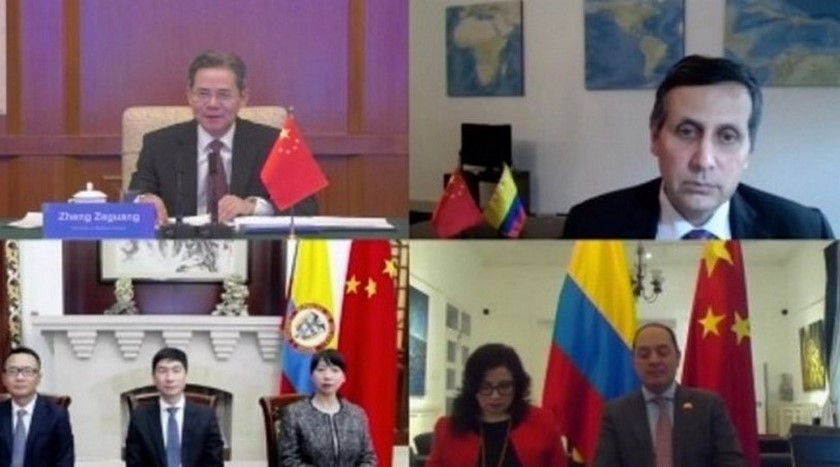 Celebración de los 40 años del establecimiento de relaciones diplomáticas entre Colombia y China