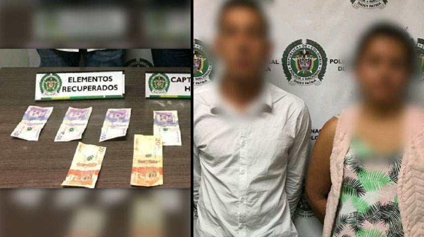 Estas bellezas le sacaron 'las lucas' a un pasajero del Metro, pero en la estación Parque Berrío cayeron 1 Pareja robando en Metro de Medellín
