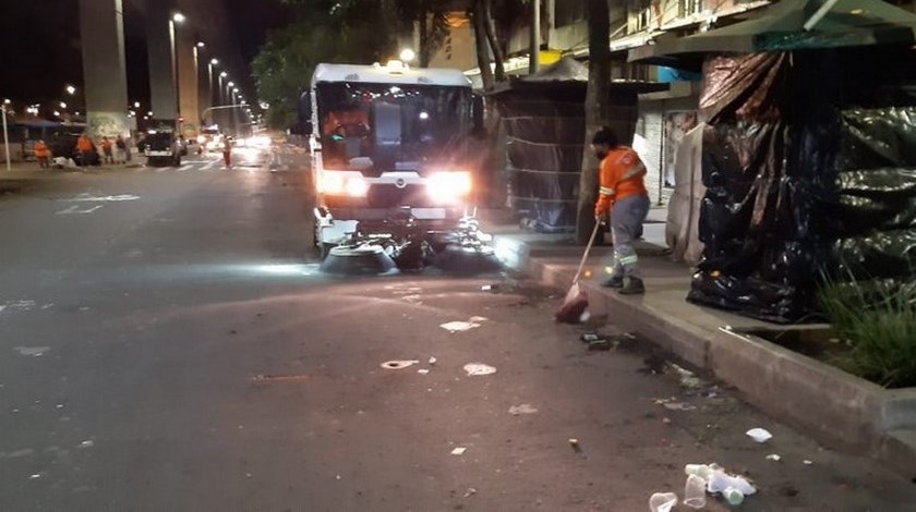 FOTOS: ¡Ojalá sí dure! Nuevo operativo de limpieza en el centro de Medellín